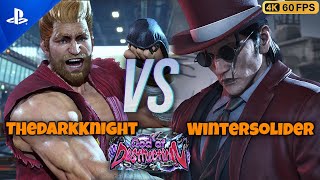 Tekken 8 TheDarkKnight Paul Vs WinterSolider Dragnov Ranked Matches High Level Tekken Replays [upl. by Napier936]