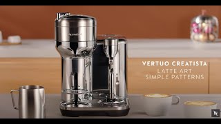 Nespresso Vertuo Creatista  Latte Art [upl. by Acinaj312]