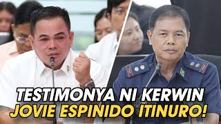 KERWIN ESPINOSA BUMALIKTAD ANG TESTIMONYA JOVIE ESPINIDO ITINURO [upl. by Pippa103]