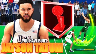 This 68 Jayson Tatum Build Is TERRORIZING The Rec on NBA 2K25 [upl. by Aloysia]