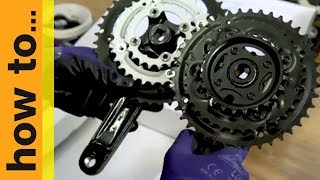 How To Replace Your Crankset  Halfords UK [upl. by Ikcin823]