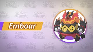 Emboar  Pokémon UNITE [upl. by Ecined690]