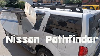 How to insatall roof rack Nissan Pathfinder [upl. by Schmeltzer794]