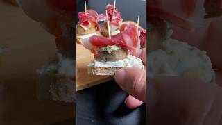 Tapas de Champignons farcis avec du jambon ibérique 😋 [upl. by Llacam]