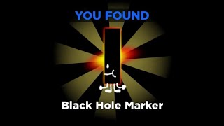 How to get BLACK HOLE marker in FIND THE MARKERS Roblox  UPDATED 2024 [upl. by Aivilo]