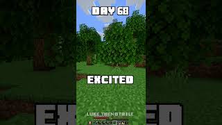 100 Days  Minecraft Shorts  Day 68 minecraft 100days [upl. by Kcirrek271]