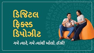 Secure your future with Ujjivan Small Finance Bank’s Digital Fixed Deposits  Gujarati [upl. by Oinegue]