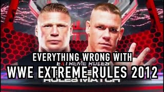 Everything Wrong With WWE Extreme Rules 2012 [upl. by Matthews]