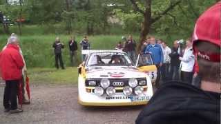 AUDI Quattro S1 Group B Walter Röhrl [upl. by Nylrem603]