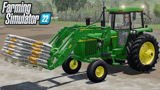 JD 40 Series Welker Farms Calmsden Update  Farming Simulator 22 [upl. by Zorina]