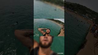 Jumping Crash Boat Beach Aguadilla Puerto Rico [upl. by Esojnauj322]