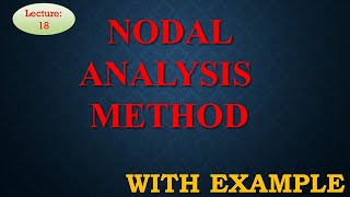 Lec18 Node Analysis with Example  NAS  R K Classes  HindiEng [upl. by Doreg]