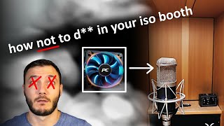 Build Your Own Ventilation System Simple PC Fan Solution for Your Iso Booth [upl. by Ellehcor244]