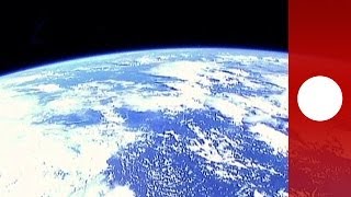 Live from space new HD cameras stream images of Earth from ISS [upl. by Haeckel]