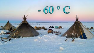 North Nomads life in winter Ural mountains and tundra life Russia Full film [upl. by Netsrek253]