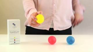 Instructional Video The Friendly Swede Hand Exercise Balls [upl. by Adaven]