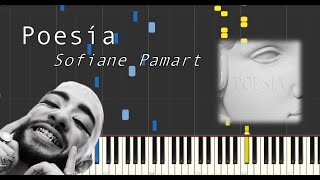 Poesía  Sofiane Pamart Synthesia tutorial  Piano sheet  MIDI [upl. by Enovi786]