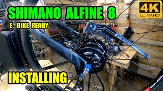 Shimano Alfine Nexus 78 Installing and adjusting 4K ebike [upl. by Gustafsson]