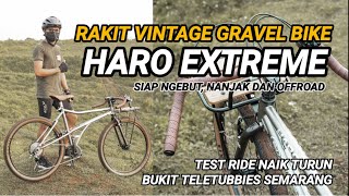 Rakit Vintage Gravel Bike Haro Extreme 1992 w Corner Bar amp Maxxis DTH 26x215 Tire  TusteloBike 🔥 [upl. by Erskine236]