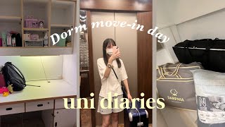 uni diaries1：開箱北醫宿舍、超重床墊、便利的宿舍生活環境｜Vivians Vlog [upl. by Audrey]