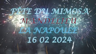 FÊTE DU MIMOSA MANDELIEU LA NAPOULE 2024 2 16 [upl. by Yorgos]