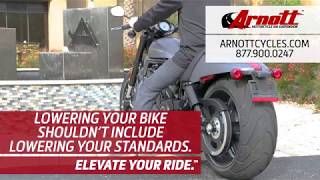 Arnott Adjustable Air Suspension Kits for the HarleyDavidson® VRod® [upl. by Shabbir]