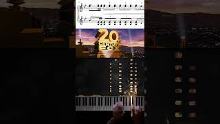 20th Century Fox Theme in Piano Tiles 2 FANMADE RELOAD [upl. by Aihseuqal383]