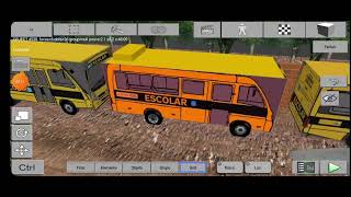 REVIEW DO MEU MAPA ESCOLAR PARA O PROTON BUS NO 3D MAP [upl. by Chaddie246]