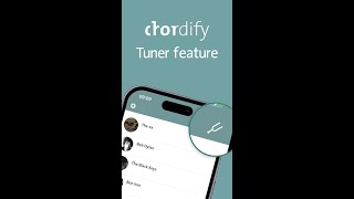 Chordify Tuner feature explained [upl. by Harwill930]