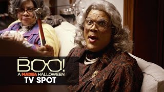 Boo A Madea Halloween 2016 Movie – Tyler Perry Official TV Spot – ‘Terrifying’ [upl. by Hgielsel]