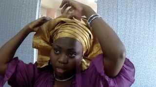 gele tutorial [upl. by Enelym410]