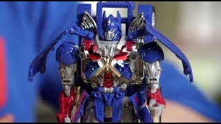 Designer Desk Optimus Prime Toy  Transformers Official [upl. by Dadivitan]