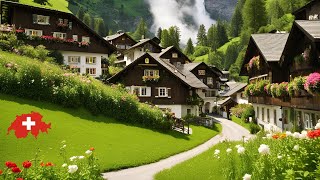 Lauterbrunnen Valley Switzerland🇨🇭The Most Beautiful Swiss VillageTop Travel Destination [upl. by Huggins]