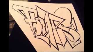 Graffiti Sketchbook by CAUSETURK  2014 [upl. by Ymer]