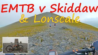 Skiddaw amp Lonscale an awesome ride EMTB [upl. by Rese768]