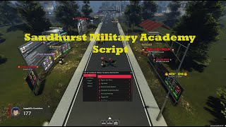 Sandhurst Military Academy Script GUI  AC Bypass  FreeNo Key or Ads [upl. by Romulus68]