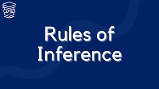 RULES of INFERENCE  DISCRETE MATHEMATICS [upl. by Eelano]