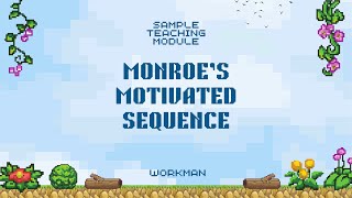 Monroes Motivated Sequence [upl. by Rancell]