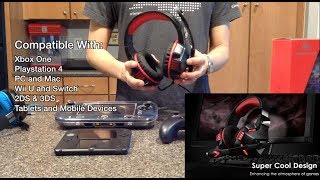 Unboxing amp Review  Micolindun HunterSpider V3 Gaming Headset Review [upl. by Albarran276]