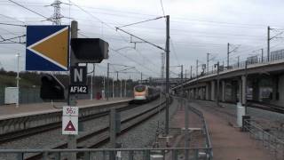 Trains at Ebbsfleet International [upl. by Theone]