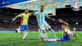 Argentina vs Colombia  Copa America Final 2024  PS5™ 4K60 [upl. by Fatma]