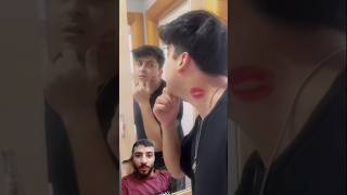 Lipstick 💄 challenge funnyvideos shortvideos funny [upl. by Nelyk]