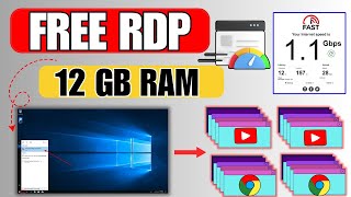 How to Get FREE Windows RDP  VPS  In 2024  Windows 10 RDP  Admin RDP  Cloud RDP FAST Internet [upl. by Einahpetse178]