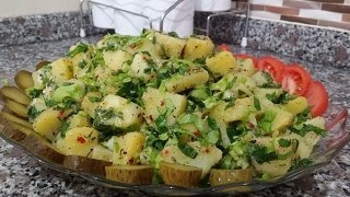 Patates Salatası Tarifi  Lezzetin Üstadı [upl. by Klingel]