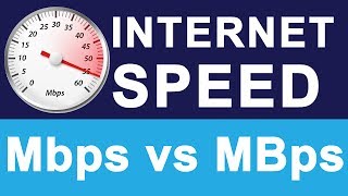 Internet Speeds Explained  Mbps vs MBps  Bits vs Bytes Difference in Hindi [upl. by Bolton142]