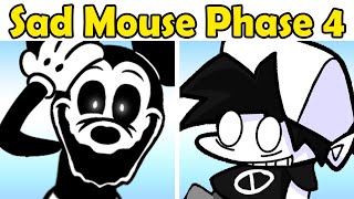 Friday Night Funkin VS Sad Mouse Incredibly Gratified Phase 4 Fanmade FNF ModPicoMickey [upl. by Sulienroc]