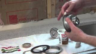 How to Install a Kitchen Sink Basket Strainer [upl. by Aridni]