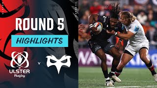 Ulster v Ospreys  Highlights  Round 5  URC 202425 [upl. by Nwahsear]