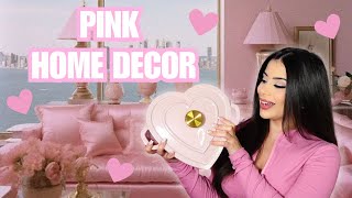 GIRLY PINK HOME DECOR HAUL  Goodies from Sephora 💕 [upl. by Tj370]