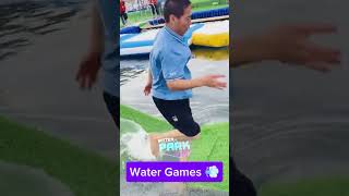 Water Games  watergames fun short waterparkrides waterparkthrills Water Park Fun [upl. by Valina353]